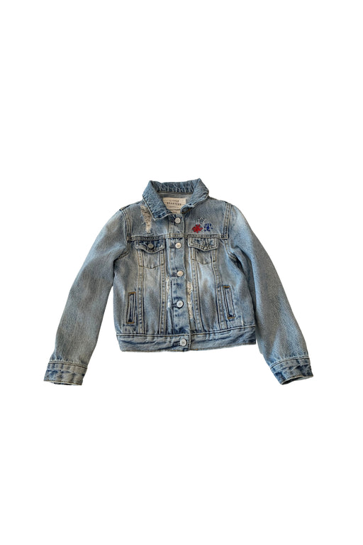 A Blue Lightweight Jackets from Little Starters in size 4T for boy. (Front View)