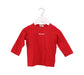 A Red Long Sleeve Tops from Miki House in size 12-18M for boy. (Front View)