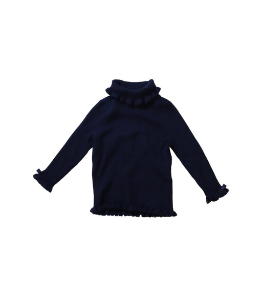 A Navy Long Sleeve Tops from Nicholas & Bears in size 6-12M for girl. (Front View)