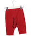 A Red Shorts from Hysteric Mini in size 18-24M for boy. (Back View)