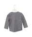 A Grey Long Sleeve Tops from Momonittu in size 2T for boy. (Back View)