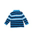 A Blue Long Sleeve Polos from Tommy Hilfiger in size 2T for boy. (Back View)