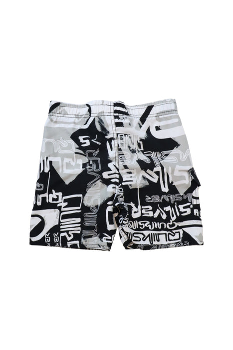A Black Shorts from Quiksilver in size 6T for boy. (Back View)