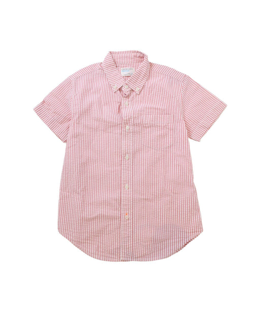 A Pink Short Sleeve Polos from Crewcuts in size 8Y for boy. (Front View)