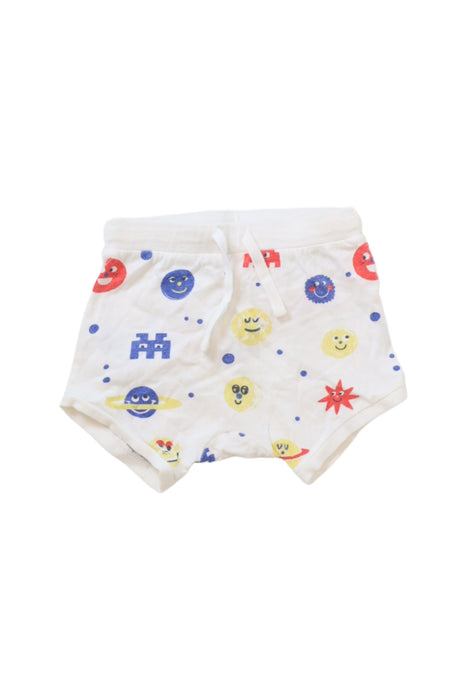 A White Shorts from Seed in size 6-12M for boy. (Front View)