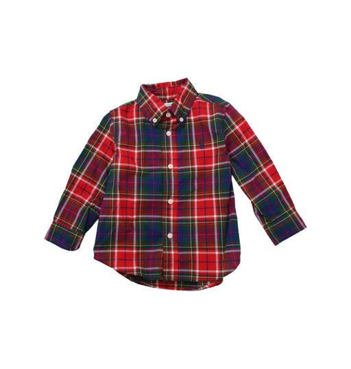 A Red Shirts from Ralph Lauren in size 12-18M for boy. (Front View)