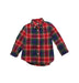 A Red Shirts from Ralph Lauren in size 12-18M for boy. (Front View)