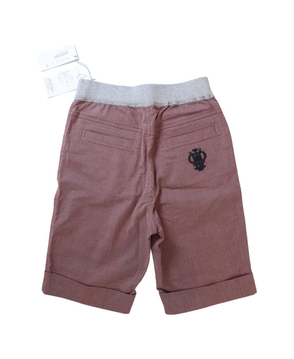 A Red Shorts from I Pinco Pallino in size 10Y for boy. (Back View)