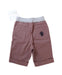 A Red Shorts from I Pinco Pallino in size 10Y for boy. (Back View)