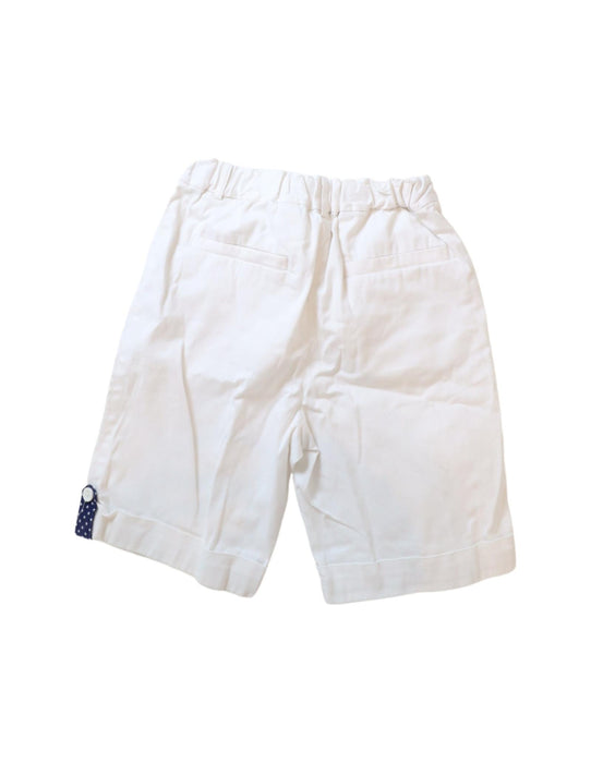 A White Shorts from Nicholas & Bears in size 8Y for boy. (Back View)