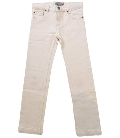 A Ivory Casual Pants from Bonpoint in size 6T for girl. (Front View)