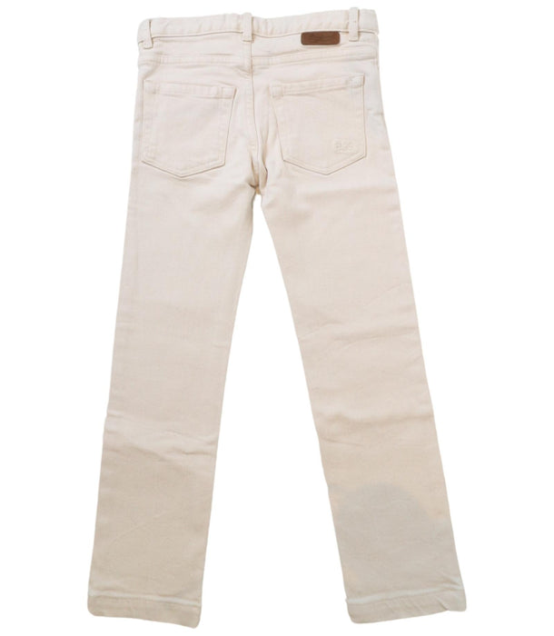 A Ivory Casual Pants from Bonpoint in size 6T for girl. (Back View)