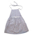 A Blue Sleeveless Dresses from Olivier London in size 5T for girl. (Back View)