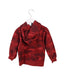 A Red Zippered Sweatshirts from BAPE KIDS in size 4T for boy. (Back View)