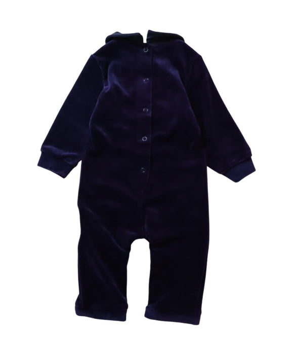 A Navy Long Sleeve Jumpsuits from Nicholas & Bears in size 6-12M for boy. (Back View)