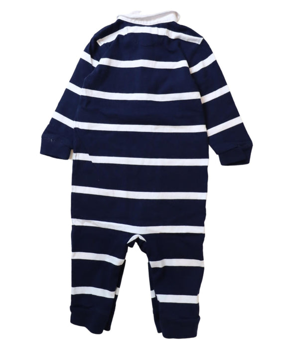 A Navy Long Sleeve Jumpsuits from Ralph Lauren in size 6-12M for boy. (Back View)