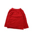 A Red Long Sleeve Tops from Miki House in size 2T for boy. (Back View)