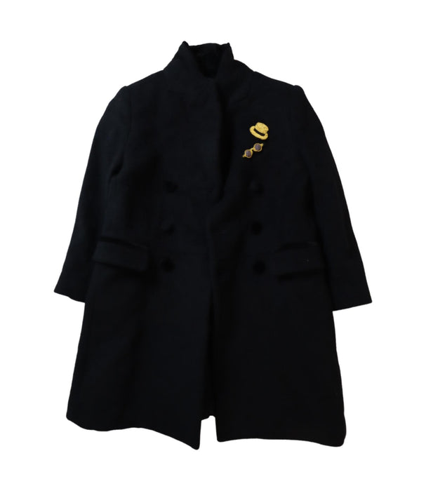 A Black Coats from Nicholas & Bears in size 4T for boy. (Front View)