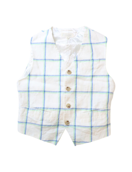 A White Suit Vests from Nicholas & Bears in size 8Y for boy. (Front View)