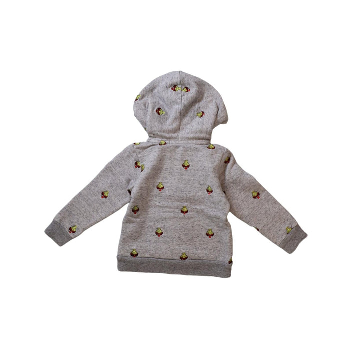 A Grey Zippered Sweatshirts from Hysteric Mini in size 18-24M for boy. (Back View)