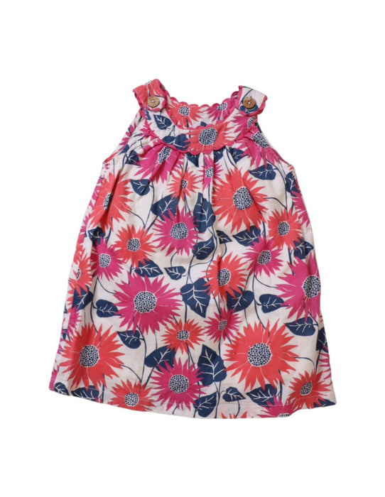 A Pink Sleeveless Dresses from Kite in size 6-12M for girl. (Front View)