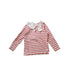 A Red Long Sleeve Tops from Jacadi in size 4T for girl. (Front View)