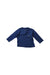 A Navy Long Sleeve Tops from Petit Bateau in size 12-18M for girl. (Front View)