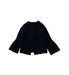 A Navy Knit Sweaters from little Mo & Co. in size 5T for girl. (Front View)