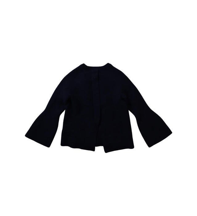 A Navy Knit Sweaters from little Mo & Co. in size 5T for girl. (Back View)