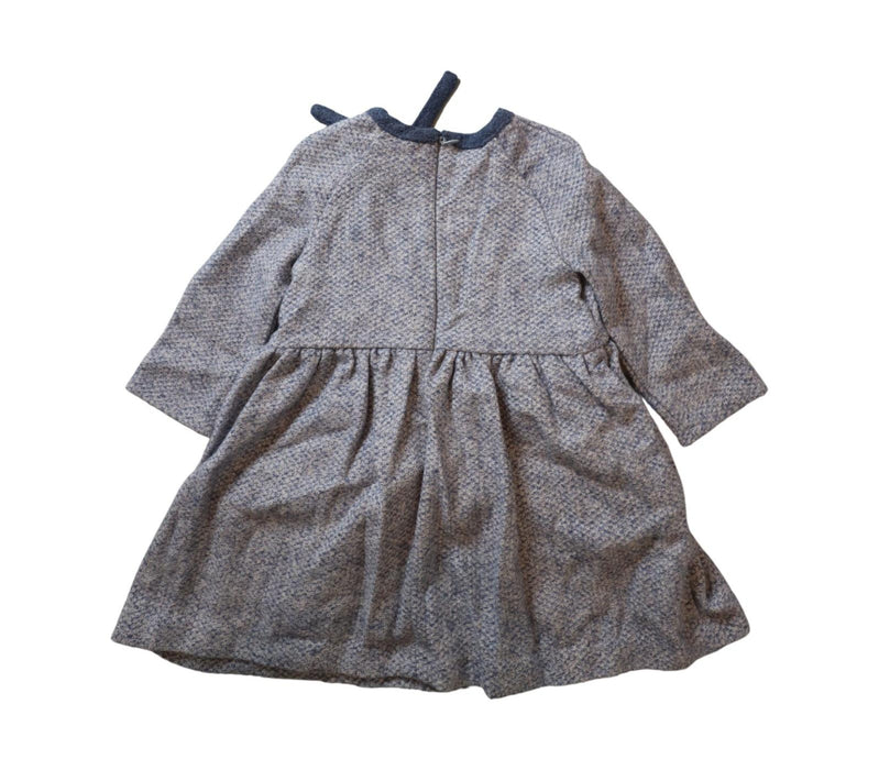 A Grey Sweater Dresses from Fina Ejerique in size 4T for girl. (Back View)