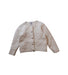 A Beige Puffer/Quilted Jackets from Petit Bateau in size 5T for girl. (Front View)