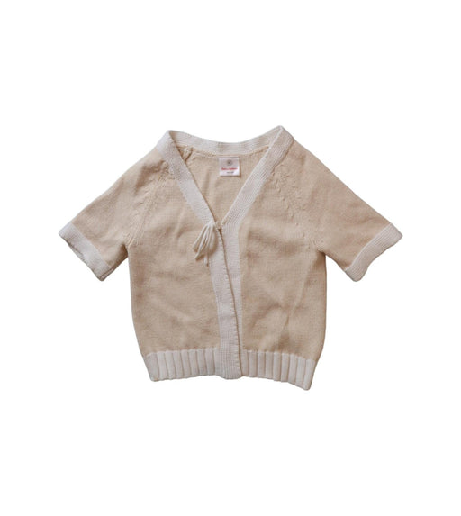 A Beige Cardigans from Hanna Andersson in size 12-18M for girl. (Front View)