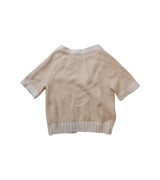 A Beige Cardigans from Hanna Andersson in size 12-18M for girl. (Back View)