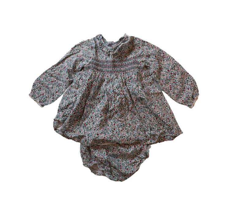 A Grey Dress Sets from Dona Carmen in size 3T for girl. (Front View)