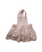 A Pink Overall Dresses from Patachou in size 3T for girl. (Front View)