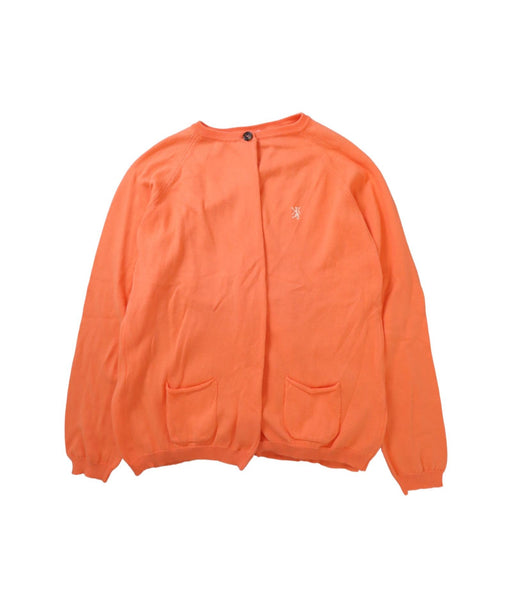 A Orange Cardigans from Mauro Grifoni in size 14Y for girl. (Front View)