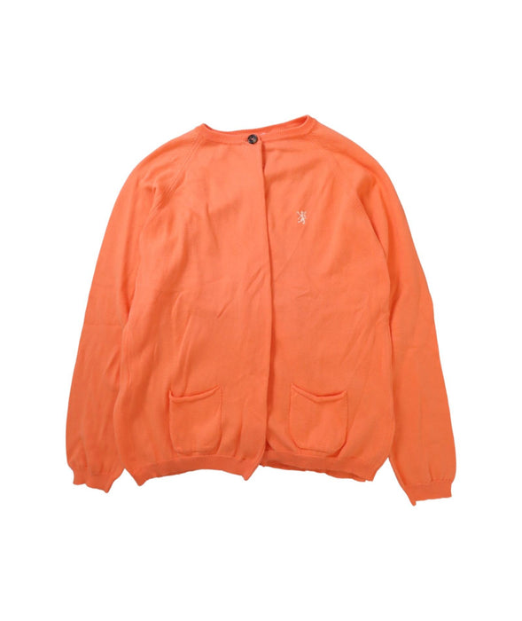 A Orange Cardigans from Mauro Grifoni in size 14Y for girl. (Front View)