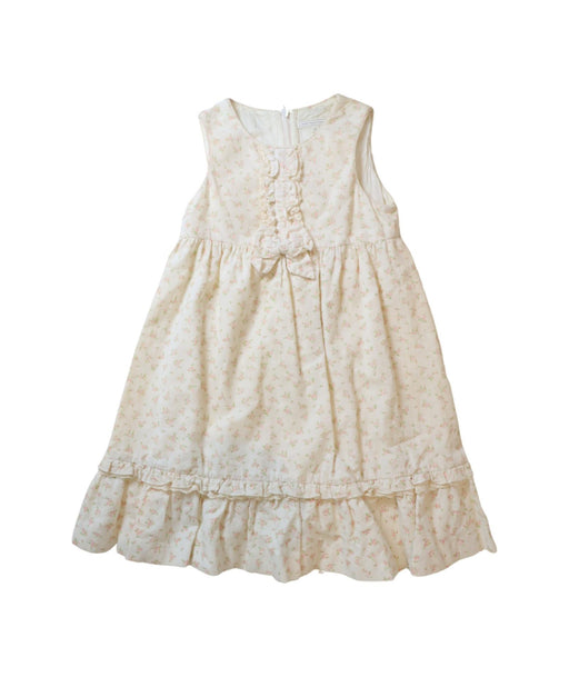 A Yellow Sleeveless Dresses from Nicholas & Bears in size 4T for girl. (Front View)