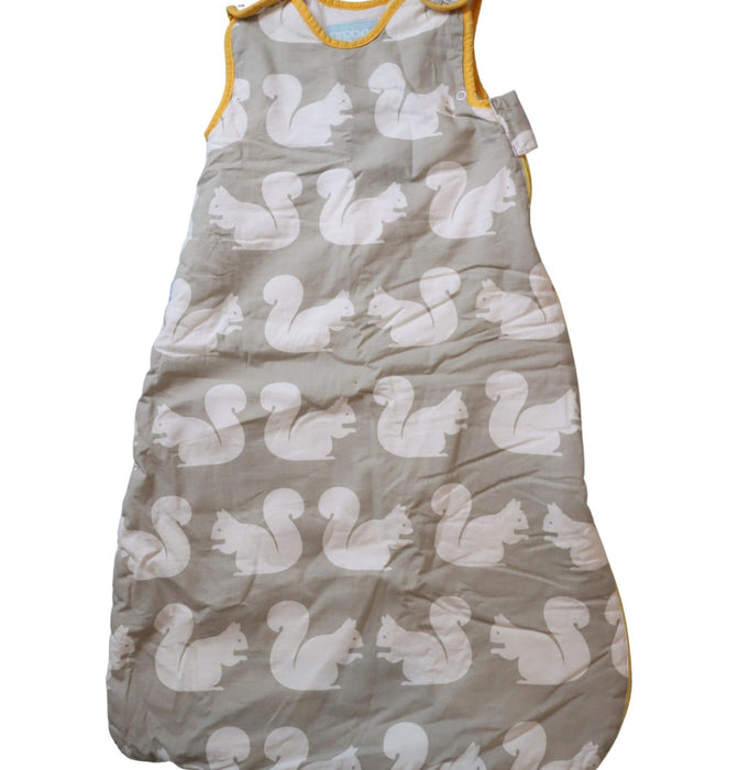 A Grey Sleepsacs from The Gro Company in size 0-3M for girl. (Front View)