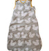 A Grey Sleepsacs from The Gro Company in size 0-3M for girl. (Front View)