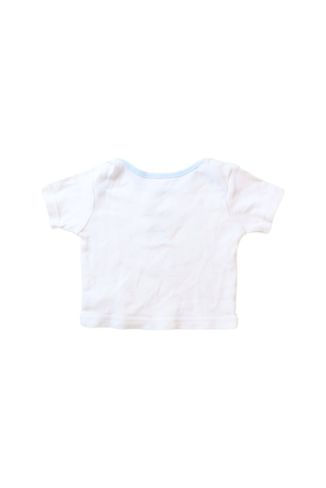 A White Short Sleeve T Shirts from Early Days in size 6-12M for boy. (Back View)