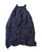 A Blue Sleeveless Dresses from Velveteen in size 4T for girl. (Front View)