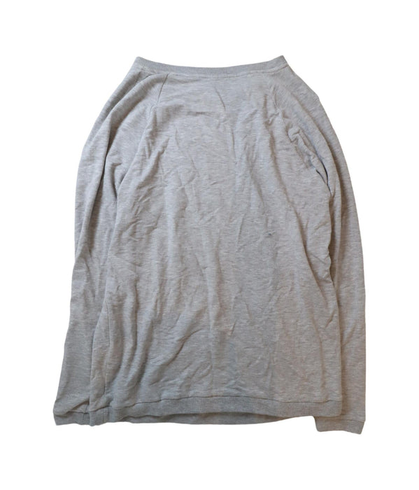 A Grey Crewneck Sweatshirts from Seraphine in size M for maternity. (Back View)