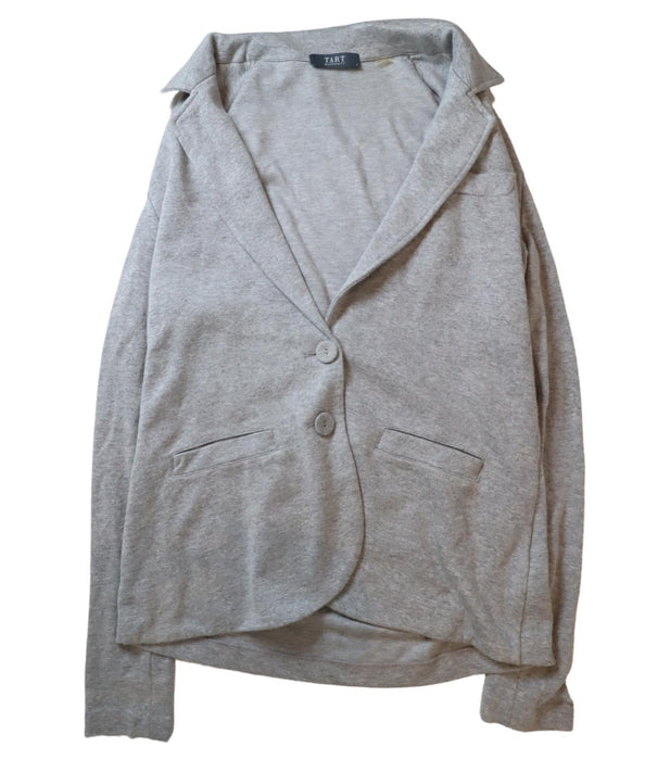 A Grey Blazers from Tart Collections in size S for maternity. (Front View)