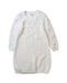 A White Sweater Dresses from Seed in size 12-18M for girl. (Front View)