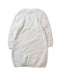 A White Sweater Dresses from Seed in size 12-18M for girl. (Back View)