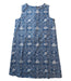 A Blue Sleeveless Dresses from Reyn Spooner in size 8Y for girl. (Front View)