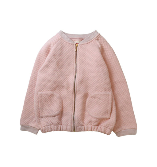 A Pink Lightweight Jackets from Play Up in size 6T for girl. (Front View)