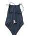 A Grey Swimsuits from Bonpoint in size 8Y for girl. (Back View)