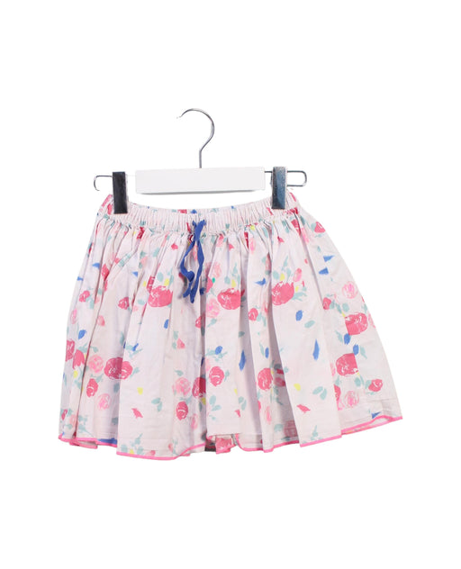 A Pink Short Skirts from Petit Bateau in size 6T for girl. (Front View)